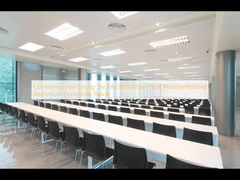 Panel Komposit Aluminium PVDF Putih RAL9016