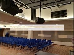 Panel Isolasi Suara Komposisi Aluminium Mikroporasi Kayu