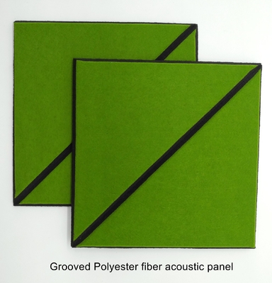 Eco-Friendly Conference Room Polyester Fiber Acoustic Panel Interior Decoration