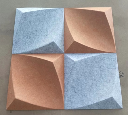 Eco-Friendly Conference Room Polyester Fiber Acoustic Panel Interior Decoration
