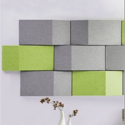 Soft Fabric Finish Fabric Wrapped Acoustic Panel for School and University