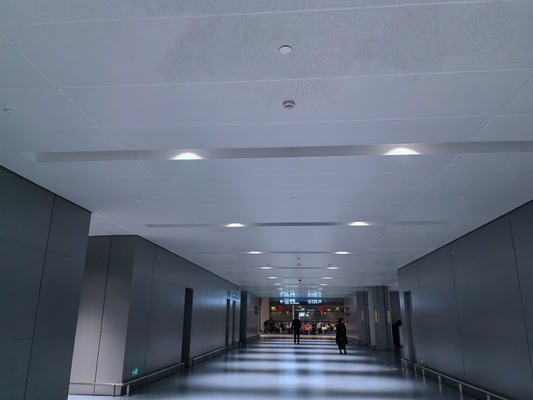 Composite Metal Honeycomb Acoustic Ceiling Tiles RAL White Aluminium Micro Perforated