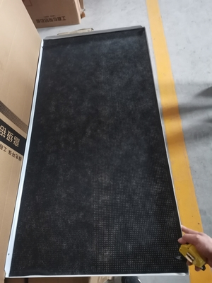 6/6/3mm Hospital MR Room Modular Acoustic Panels Perforated Metal Aluminum Ceiling Board
