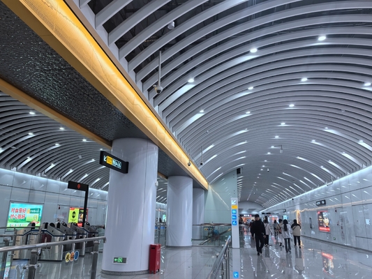 RAL White Insulated Aluminum Fence Roof Panels Ceiling Soundproof Honeycomb Board