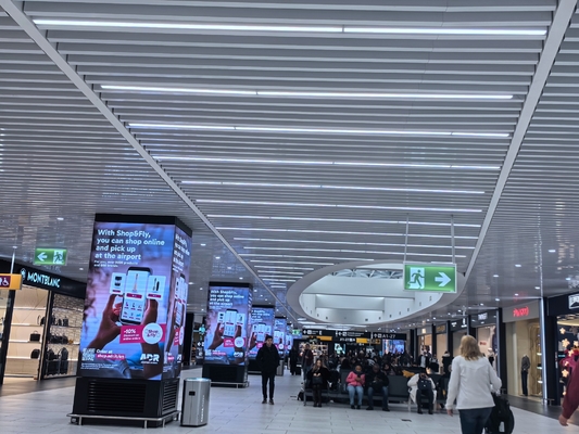 Linear Aluminum Composite Ceiling Sound Baffles Sound Proofing Panels Building Material
