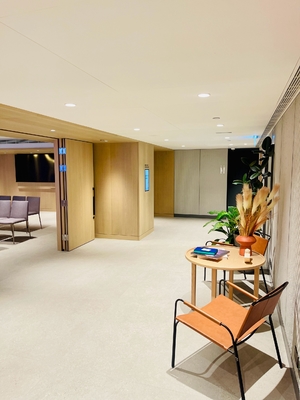 2/2/0.5mm Timber Oak Laminate Microperforated Acoustic Wood Wall Panels Building Material