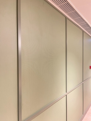 Conference Hall Ceiling Tile Microperforated Acoustic Wood Panels Soundproofing Material