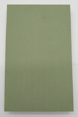 4/4/1mm Ceiling Tile Laminated Microperforated MDF Panel Acoustic Sound Absorbing Board