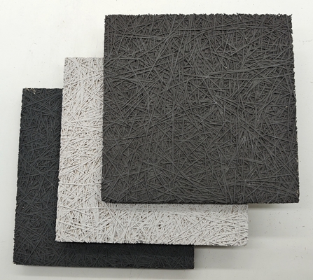 McDonald's Resturant Ceiling Tile Grey Wood Wool Cement Acoustic Panel Soundproofing Board