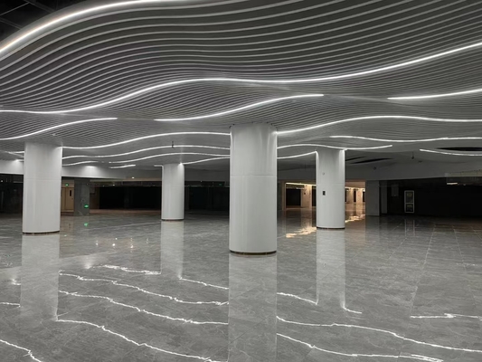 Metalworks Linear Ceiling Planks Panels Baffles Aluminum Composite Sound Absorption Board