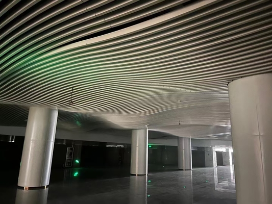 Metalworks Linear Ceiling Planks Panels Baffles Aluminum Composite Sound Absorption Board
