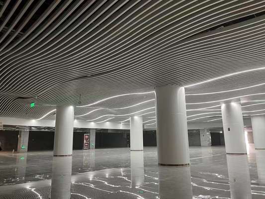 Metalworks Linear Ceiling Planks Panels Baffles Aluminum Composite Sound Absorption Board