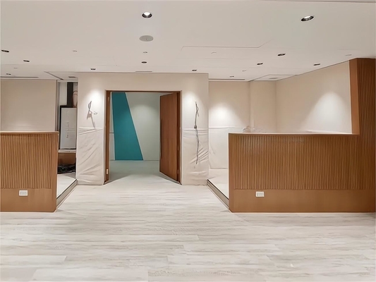 Grooved Decorative Wood Acoustic Wall Panels Tongue And Groove Soundproofing Board