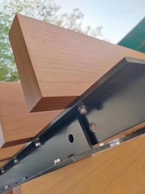 RAL White Metalworks Linear Ceiling Planks Baffles Aluminum Composite Absorption Board