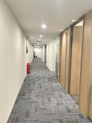 4'x8' Meeting Room Oak Veneer 2/2/0.5mm Microperforated Wood Panels Wall Acoustic Board 