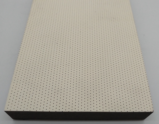 School Classroom 2/2/0.5mm Formica White Laminate Microperforated Wall Acoustic Panel