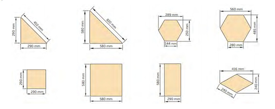 School Classroom RAL Circle Shape Cement Wood Wool Acoustic Wall Panels Soundproofing Board