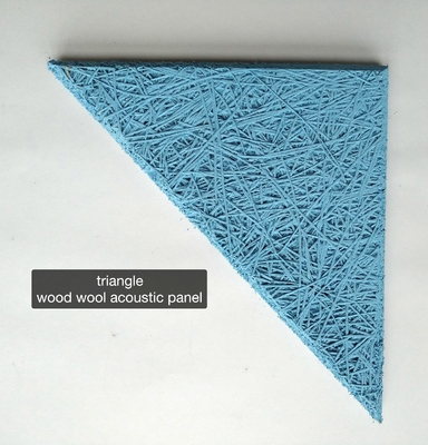 1200*600*25MM Classroom RAL Painting Wood Wool Cement Acoustic Panel Soundproofing Board