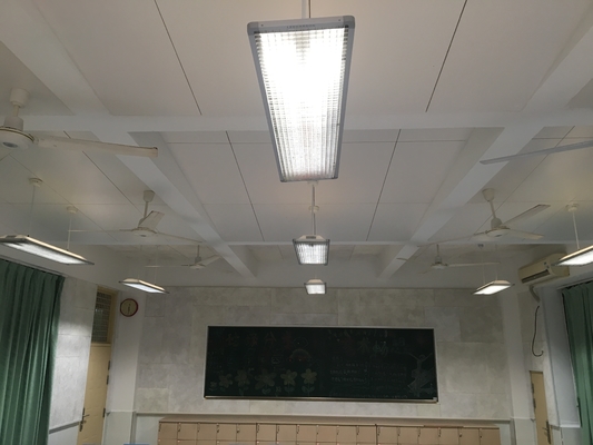 Primary School Classroom RAL Painting Wood Wool Cement Acoustic Panel Sound-absorbing Board