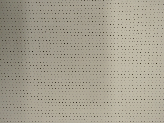 Open Office Ceiling Tile 2/2/0.5mm Laminate Microperforated Acoustic Panel Absorbing Board
