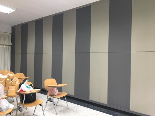 Meeting Room Fabric Wrapped Acoustic Panel Fiberglass Board Sound Absorbing Building Material