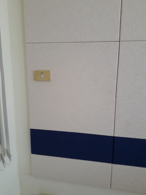 DIY Easy Installation Fabric Wrapped Acoustical Wall Panels Fiberglass Sound Absorbing Board