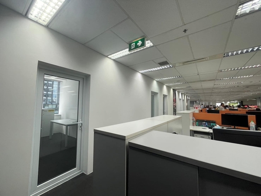 Ceiing Tile Diffuser Fabric Wrapped Acoustical Panels Fiberglass Sound Absorbing Board