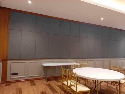 Resturant Decorative Material Fabric Wrapped Acoustical Wall Panels Sound Absorbing Board