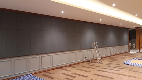 Resturant Decorative Material Fabric Wrapped Acoustical Wall Panels Sound Absorbing Board