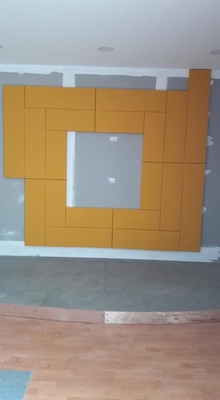 1200*600*50mm Office Absorbers Fabric Wrapped Acoustical Wall Panels Sound Absorbing Board