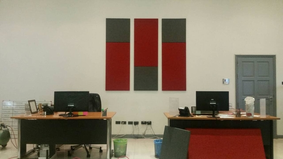 1200*600*50mm Office Absorbers Fabric Wrapped Acoustical Wall Panels Sound Absorbing Board