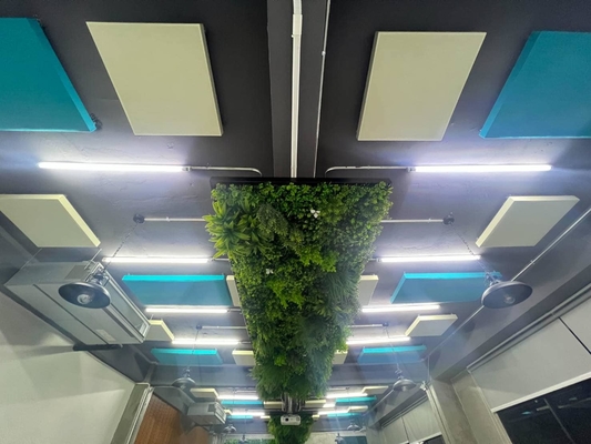 Office Ceiling Tiles Absorbers Fabric Wrapped Acoustical Wall Panels Sound Absorbing Board