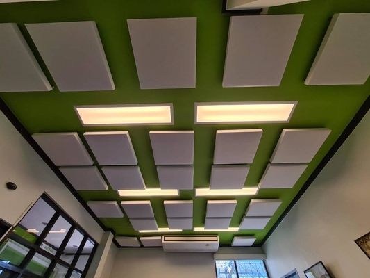 Class Room Ceiling Absorbers Fabric Wrapped Acoustical Wall Panels Sound Absorbing Board