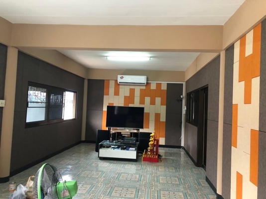 House Lobby Decorative Soundproofing Fabric Wrapped Acoustical Wall Panels Absorbing Board