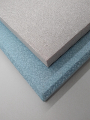 School Lobby Decorative Material Fabric Wrapped Acoustical Wall Panels Absorbing Board