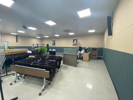 Conference Hall Fireproof Easy-installation Fabric Wrapped Acoustical Wall Panels Absorbing Board