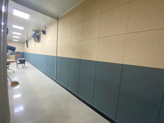 4'x2'x1'' Fireproof Easy-installation Fabric Wrapped Acoustical Wall Panels Absorbing Board