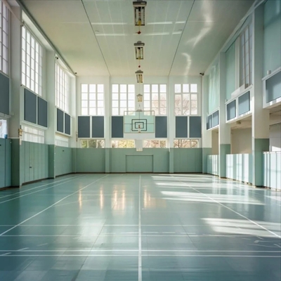 Sport Hall Anti-impact Fabric Wrapped Acoustical Wall Panels Sound Absorbing Board