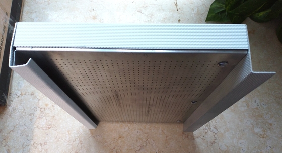 Meeting Room Ceiling Tile RAL9016 White PVDF Microperforated Metal  Aluminium Composite Panels