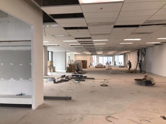 Open Office Ceiling Tile RAL9016 White PVDF Microperforated Aluminium Composite Panels