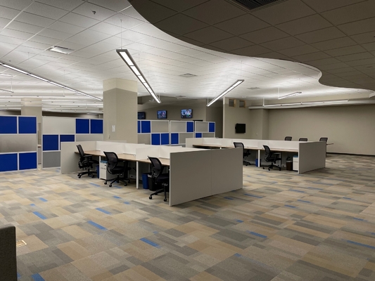 Conference Hall Ceiling Tile RAL9016 White PVDF Microperforated Aluminium Composite Panels