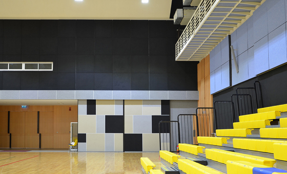 Ceiling Tile RAL7021 Black PVDF Microperforated Aluminium Composite Soundproofing Panels
