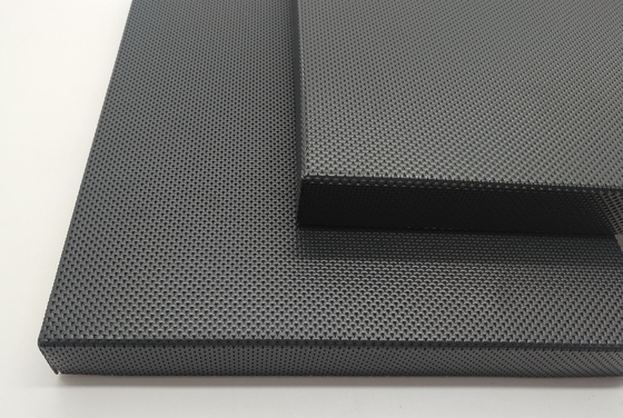 Ceiling Tile RAL7021 Black PVDF Microperforated Aluminium Composite Soundproofing Panels