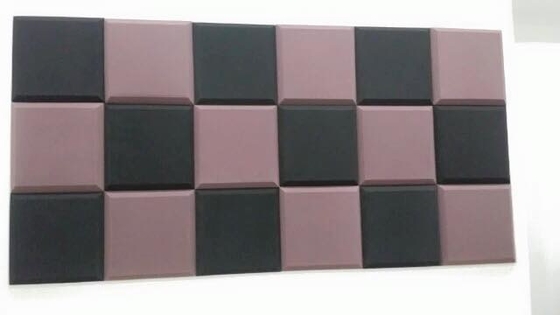 Studio Soundproofing Fabric Wrapped Acoustical Wall Panels Absorbing Fireproof Board