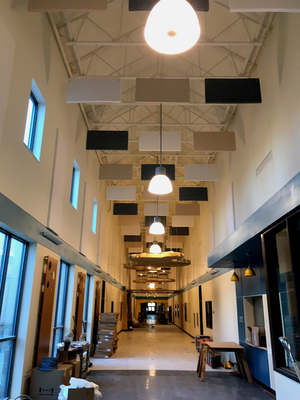 2'x4'x1'' Ceiling Tile Wood Wool Cement Acoustic Baffles Soundproofing Board