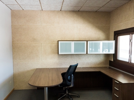 Library Ceiling Tile Sound Absorption Isolation Board Wood Wool Cement Acoustic Panels