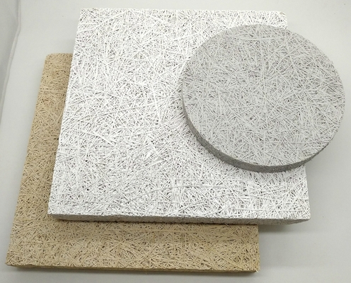 Library Ceiling Tile Sound Absorption Isolation Board Wood Wool Cement Acoustic Panels