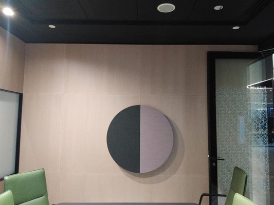 2/2/0.5mm Meeting Room Microperforated Wooden Sound Absorbing Wall Acoustic Panels