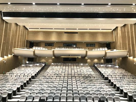 2/2/0.5mm Diffuser Auditorium Microperforated Wooden Sound Absorbing Wall Acoustic Panels