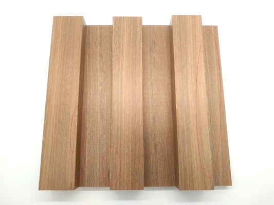 2/2/0.5mm Diffuser Auditorium Microperforated Wooden Sound Absorbing Wall Acoustic Panels